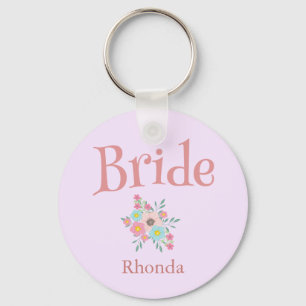 Llavero Bride and Beauty Bouquet of Flowers