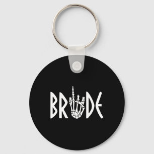 Llavero Bride Groom Skeleton Boda gótico Engagement Hal
