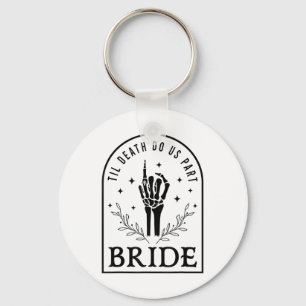 Llavero Bride Groom Skeleton Participación Gótica en Hallo