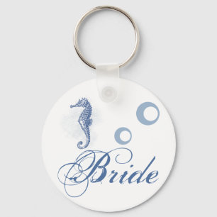 Llavero Bride Key Chain Seahorse Sea Ocean Beach