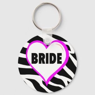 Llavero Bride Zebra Stripes