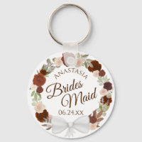 Bridesmaid Elegant Boda de flores de otoño