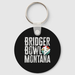 Llavero Bridger Bowl Montana Snowboard Snowboard Snowbo