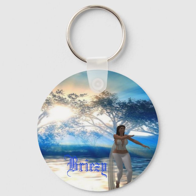 Llavero Briezy Blue Fantasy Keychain (Anverso)