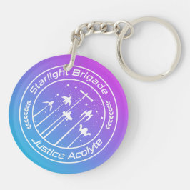 Llavero Brigada Starlight Estilo Vaporwave