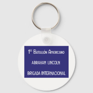 Llavero Brigadas Internacionales Abraham Lincoln 1ª