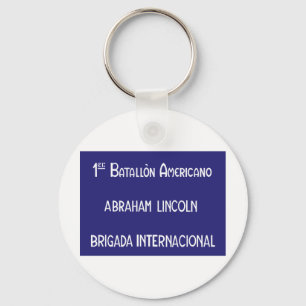 Llavero Brigadas internacionales Abraham Lincoln 1r