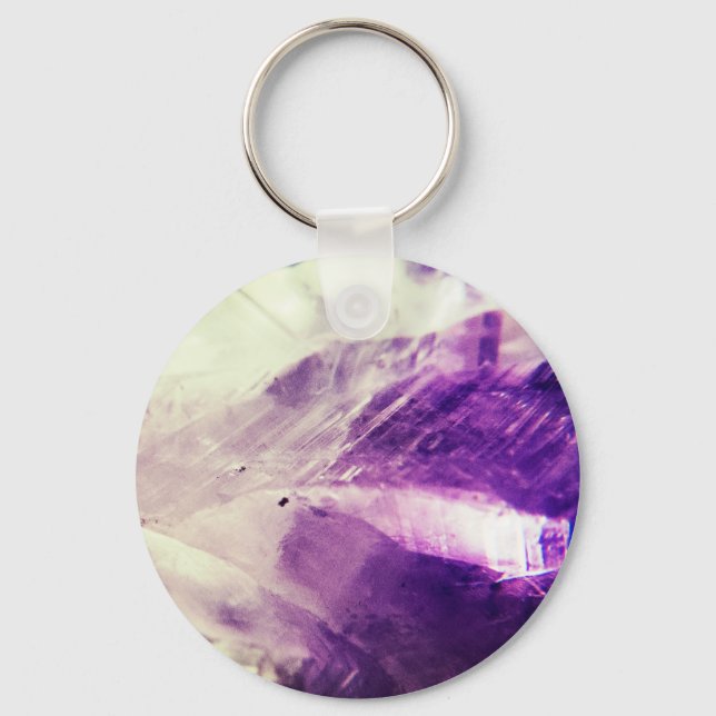 Llavero Bright Amethyst Crystal (Anverso)