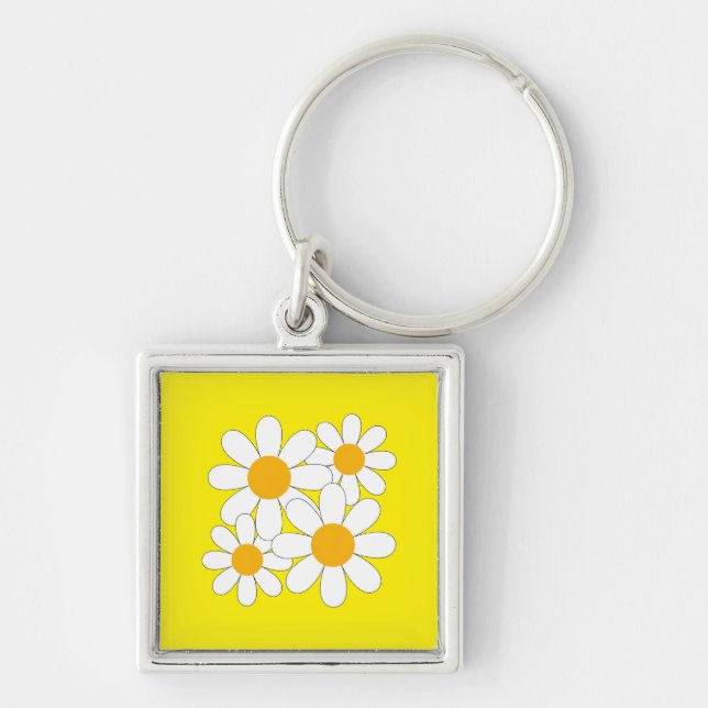 Llavero Bright and Bold Daisy (Frente)