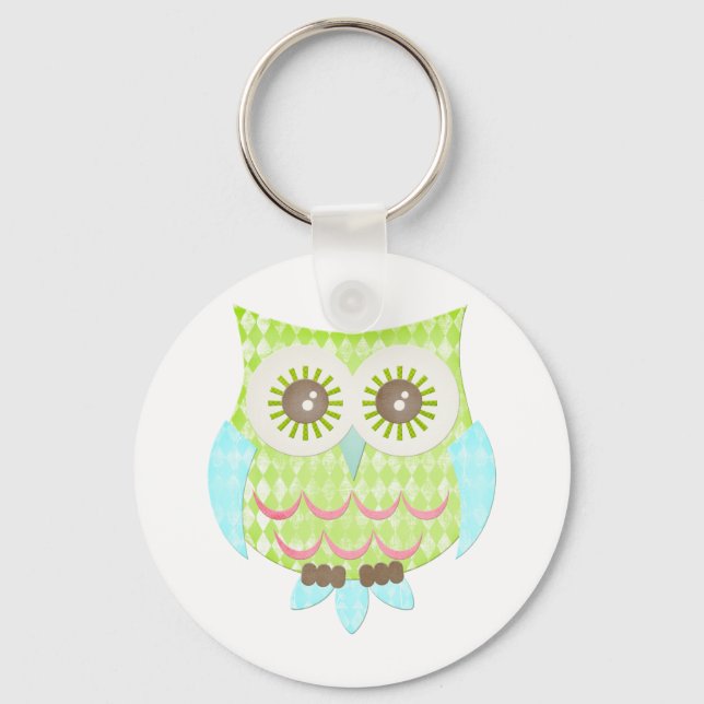 Llavero Bright Eyes Owl (Anverso)