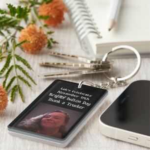 Llavero Brigitte Belton Day por RoseWrites Keychain