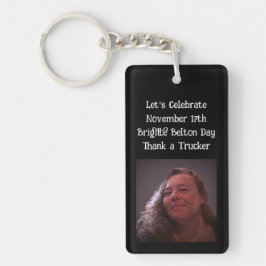 Llavero Brigitte Belton Day por RoseWrites Keychain