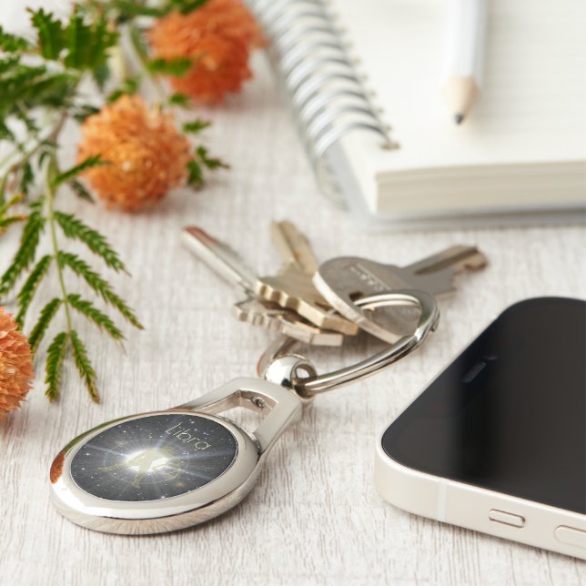 Llavero Brillante libra (Lateral)