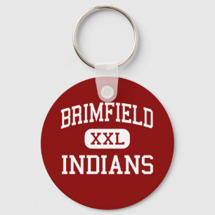 Llavero Brimfield - Indians - High - Brimfield Illinois