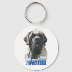 Llavero Brindle del nombre del mastín