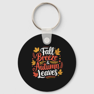 Llavero Brisa de Otoño Hojas de Otoño Hoja de Arce Para Mu
