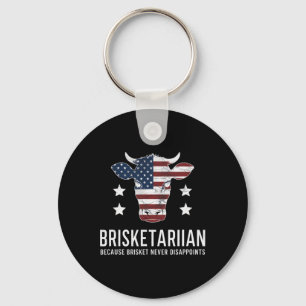Llavero Brisket Bbq Para Hombres Humor Oscuro Funny Briske