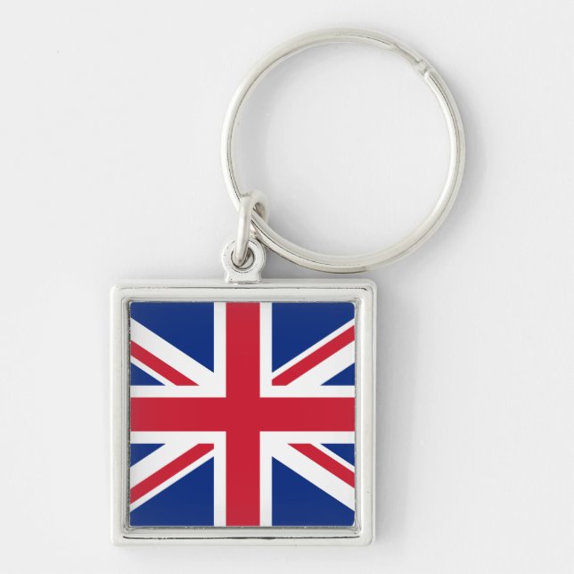 Llavero BRITÁNICO de la bandera (Frente)