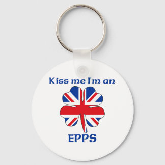 Llavero Británico personalizado me besa, soy Epps