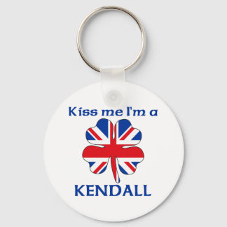 Llavero Británico personalizado me besa, soy Kendall