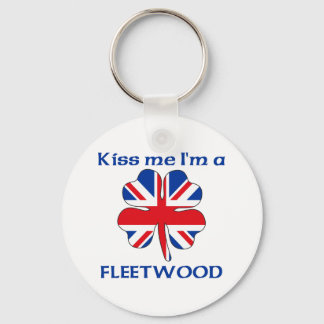 Llavero Británico personalizado me besa, soy leetwood