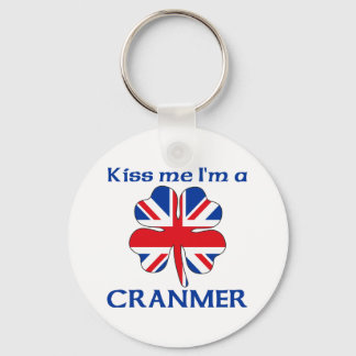 Llavero Británico personalizado me besa, soy más grande