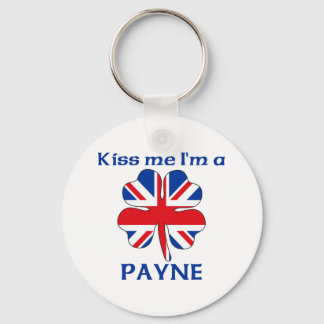 Llavero Británico personalizado me besa, soy Payne