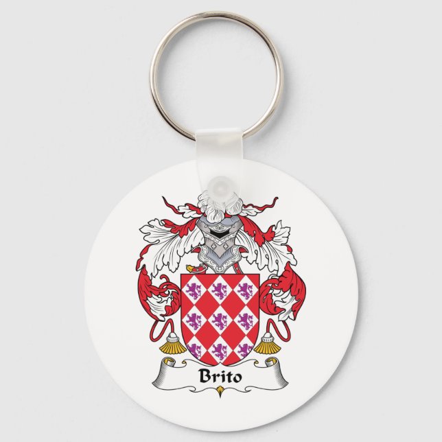 Llavero Brito Family Crest (Anverso)