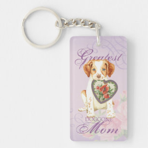 Llavero Brittany Heart Mom