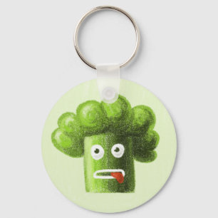 Llavero Broccoli, un Personalizado gracioso, es saludable