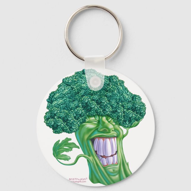Llavero brócoli (Anverso)