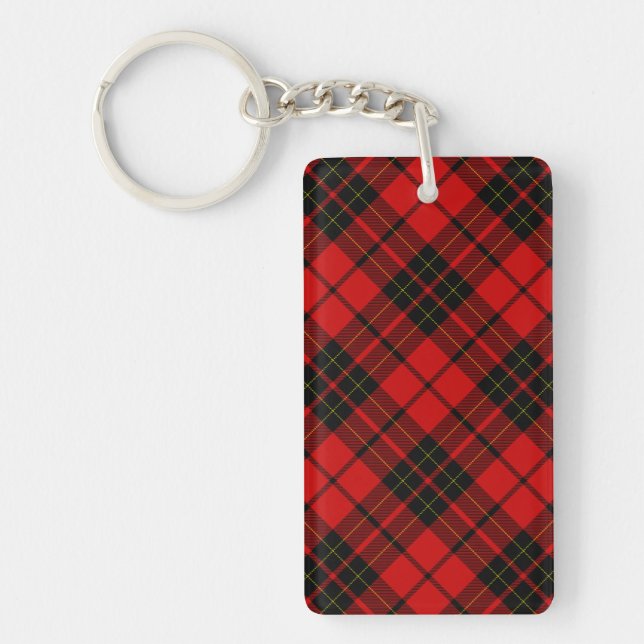 Llavero Brodie tartan (Frente)