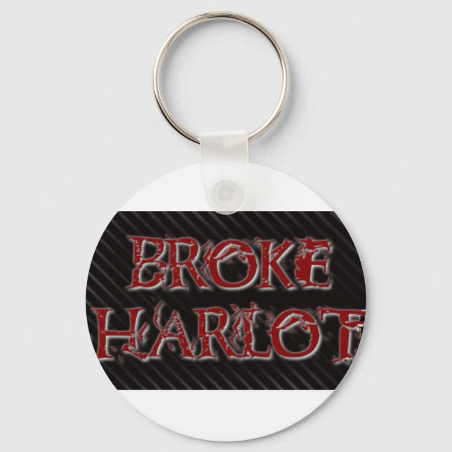 Llavero BrokeHarlot (Anverso)