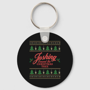 Llavero Bromas Alrededor Del Árbol De Navidad 