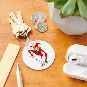 Llavero Bromista de Jester que graba mal con Jack-en-la-ca