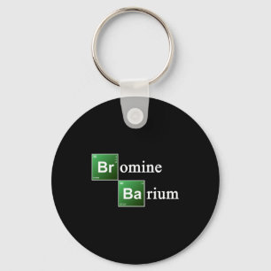 Llavero Bromo y Bario Tabla Periódica Química Elemento