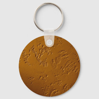 Llavero Bronce metálico