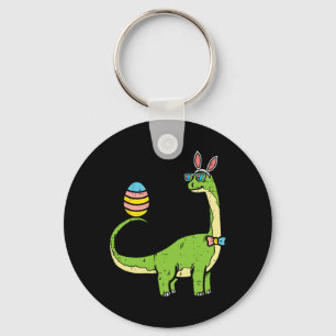 Llavero Brontosaurus Orejas de Conejo Huevo Día de Pascua 