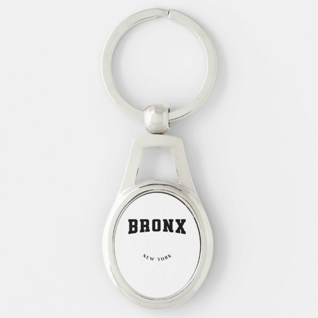 Llavero Bronx New York Black (Anverso)