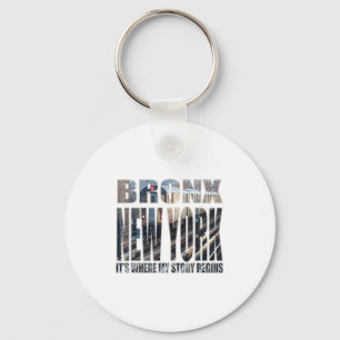 Llavero Bronx Nueva York Donde Comienza Mi Historia