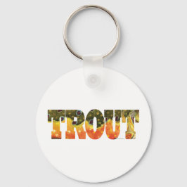 Llavero Brook Trout Art