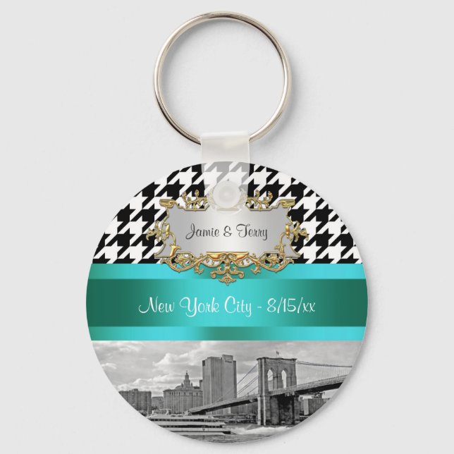 Llavero Brooklyn Bridge Blk Whoundstoth 2 Key Chain (Anverso)