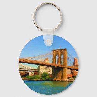 Llavero Brooklyn Bridge Painting
