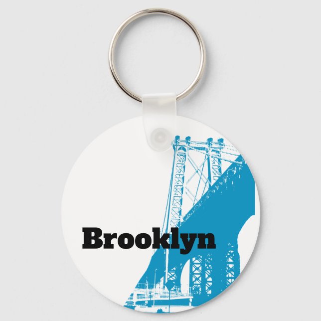 Llavero Brooklyn, Williamsburg bridge Keychain (Anverso)