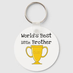 Llavero Brother del mundo del campeón mejor pequeño