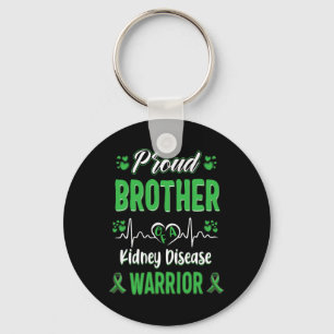 Llavero Brother Kidney Enfermedad Guerrero Sensibilización