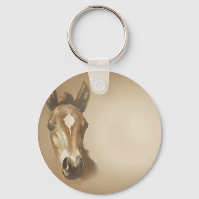 LLAVERO BROWN-HORSE (Anverso)