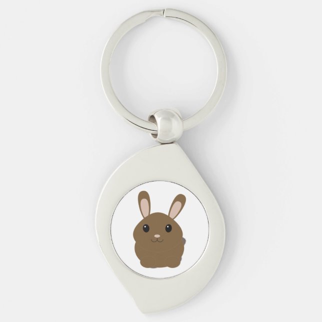 Llavero Brown Personalizado Bunny (Anverso)