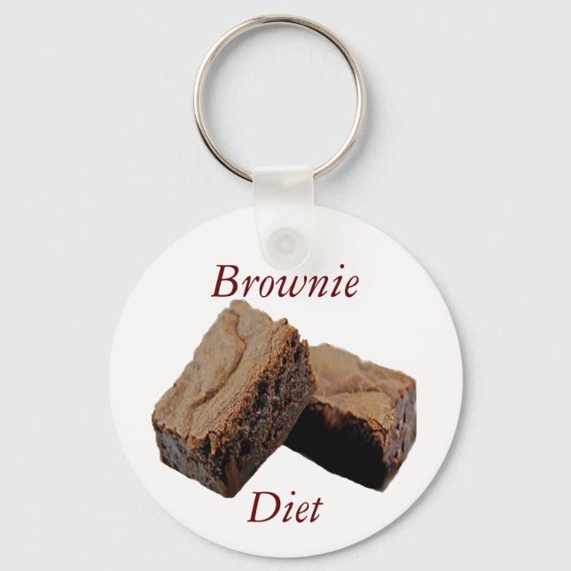 Llavero Brownie Diet (Anverso)