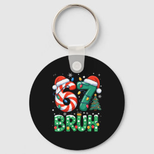 Llavero Bruh 67 Seis Siete 6 7 Meme Navidad Divertido Chic